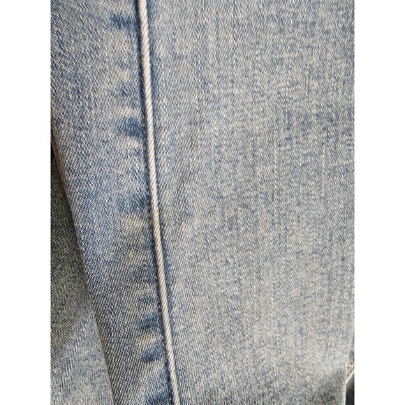 Levi's Perfectly Slimming 512 Straight Leg Jeans Light Blue Size 12 W31 L32 - Picture 14 of 15